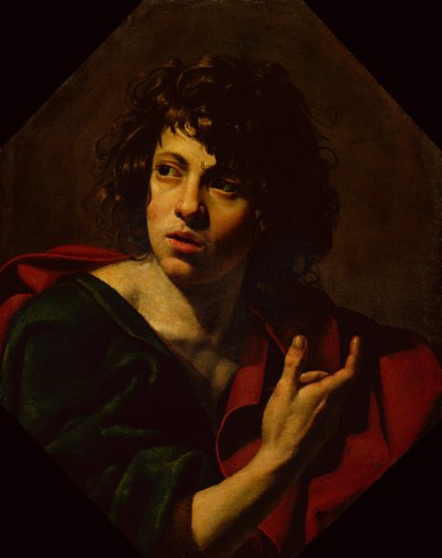 Sint Jan de Evangelist door Simon Vouet