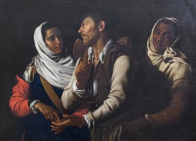 De waarzeggers door Simon Vouet