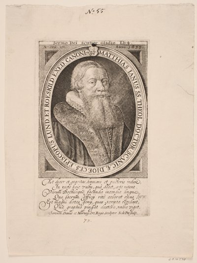 Bisschop Mads Jensen door Simon de Pas