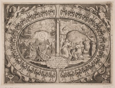 Helle Steensdatters herdenkingsblad door Simon de Pas