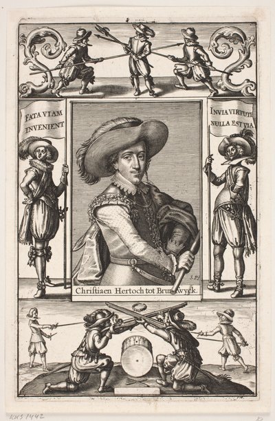 Hertog Christian van Brunswijk door Simon de Pas