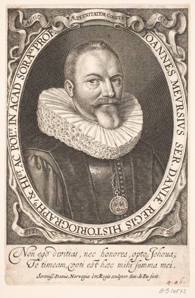 Johannes Meursius, koninklijk historiograaf door Simon de Pas