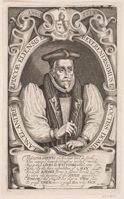 Lancelot Andrews, Bisschop van Winchester door Simon de Pas