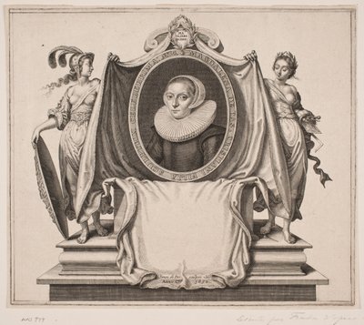 Magdalena van de Passe door Simon de Pas