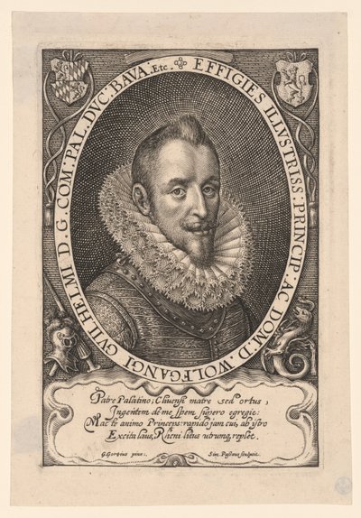 Wolfgang Willem, graaf Palts door Simon van de Passe