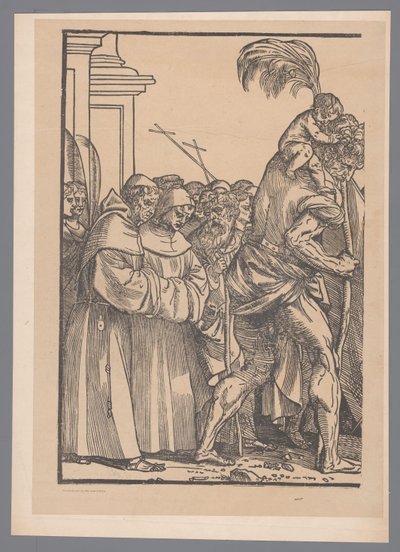 De Triomf van Christus naar Joos Lambrecht (eerste deel) door Simonau and Toovey