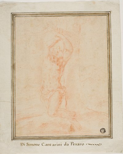 Sint Sebastiaan door Simone Cantarini