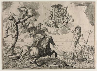 De "Quos Ego" door Simone Cantarini