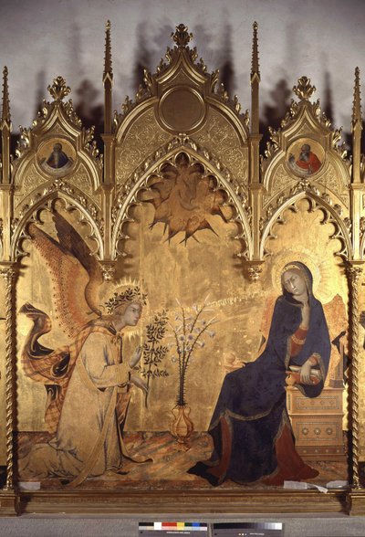 Annunciatie 1333 door Simone Martini