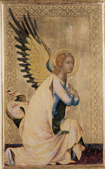 Gabriël, van het Orsini Polyptiek door Simone Martini
