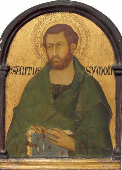Sint Simon, c. 1315-1320 door Simone Martini
