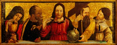 Laatste Avondmaal (detail) door Simone da Firenze