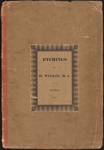 Etsen door D. Wilkie, R.A. door Sir David Wilkie