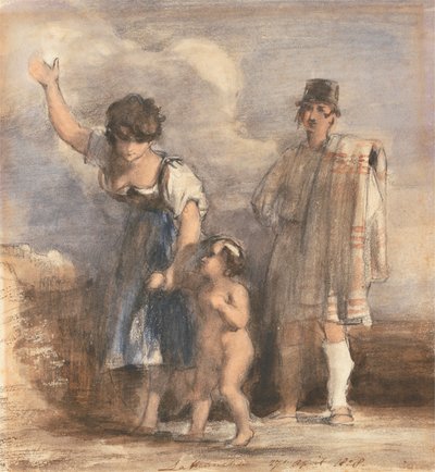 La Mancha door Sir David Wilkie