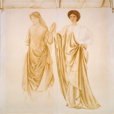 De twee vrouwen van Jason, voor 1872 door Sir Edward Coley Burne Jones