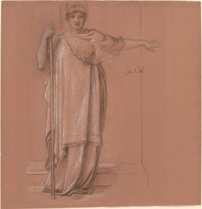 Minerva door Sir Edward John Poynter