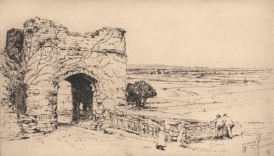 De Strandpoort, Winchelsea door Sir Frank Short