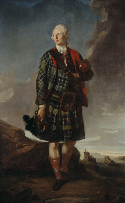 Sir Alexander Macdonald (Sir Alasdair MacDhòmhnaill Shlèite), 1744 door Sir George Chalmers