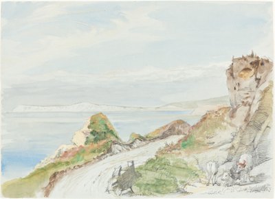 Freshwater Bay, Isle of Wight door Sir George Hayter