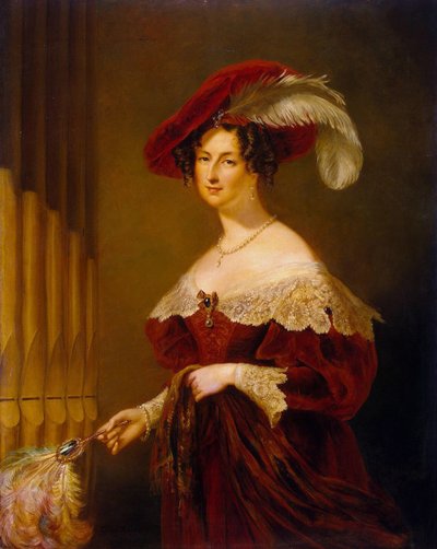 Portret van gravin Yelizaveta Ksaweryevna Vorontsova 1792-1880, 1832 door Sir George Hayter