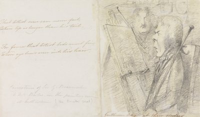 Heren Kunstenaars aan hun Studies door Sir George Howland Beaumont seventh Baronet