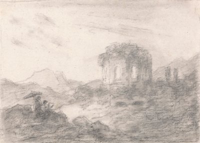 Tempel van Venus, Baai van Baie door Sir George Howland Beaumont seventh Baronet