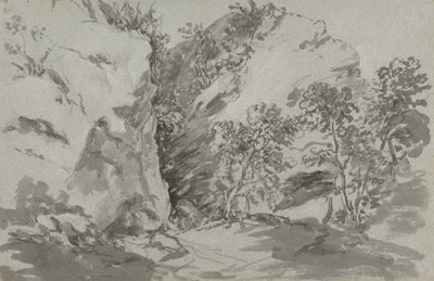Vallei van Gothe door Sir George Howland Beaumont seventh Baronet