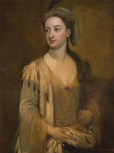 Lady Mary Wortley Montagu door Sir Godfrey Kneller