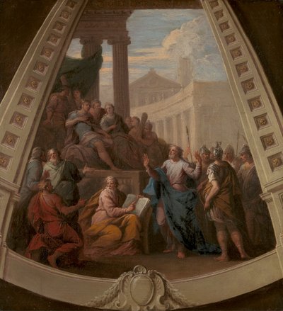 St. Paulus voor Agrippa door Sir James Thornhill