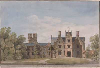 Lilleshall, Shropshire: Noordelijke ingang door Sir Jeffry Wyatville