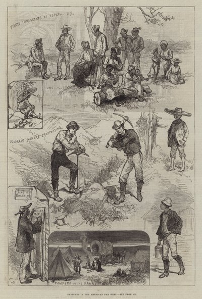 Schetsen in het Amerikaanse Verre Westen door Sir John Charles Robinson