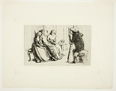 Heilige Agnes van Intercessie door Sir John Everett Millais