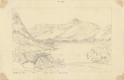 Vallei van Fassa van tegenover Gries door Sir John Frederick William Herschel