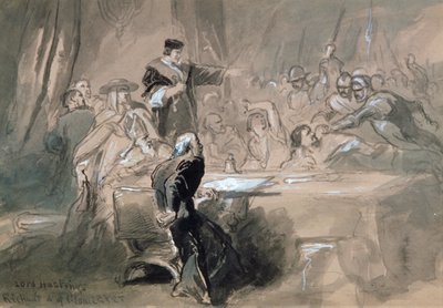 Arrestatie van Lord Hastings door Sir John Gilbert