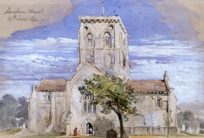 Shoreham kerk, Kent, 1844 door Sir John Gilbert