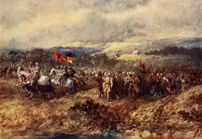 De terugkeer van Ivan de Verschrikkelijke naar Moskou na de verovering van Kazan door Sir John Gilbert