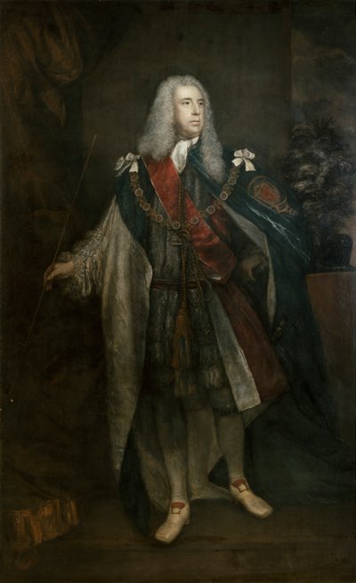 Charles Fitzroy, 2e Hertog van Grafton, 1755-1757 door Sir Joshua Reynolds