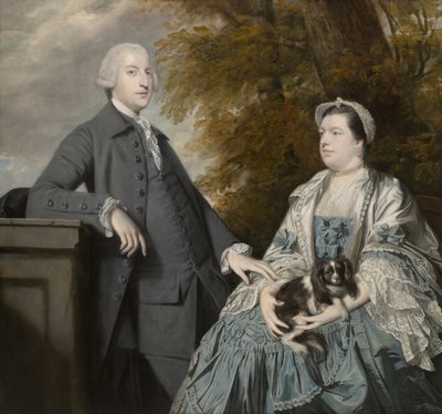Portret van de Heer en Mevrouw Godfrey Wentworth door Sir Joshua Reynolds