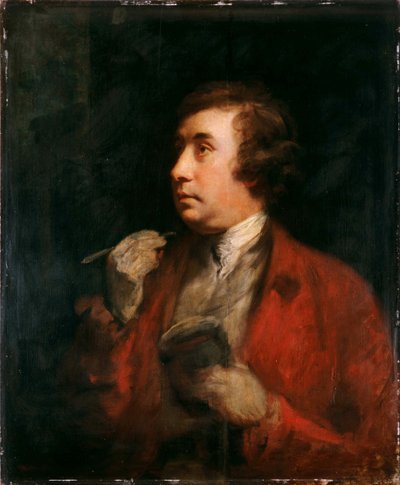Portret van Sir William Chambers 1723-1796, ca. 1760 door Sir Joshua Reynolds