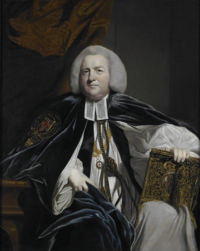 Robert Hay Drummond, D.D. aartsbisschop van York en kanselier van de Orde van de Kousenband door Sir Joshua Reynolds