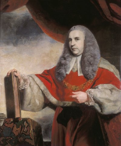 Sir Charles Pratt, 1764 door Sir Joshua Reynolds