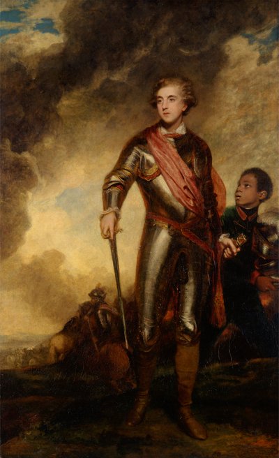 Charles Stanhope, derde Graaf van Harrington en Marcus Richard Fitzroy Thomas door Sir Joshua Reynolds RA