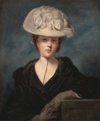 Miss Mary Hickey door Sir Joshua Reynolds RA