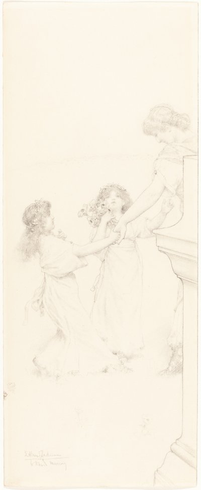 Een Dans in de Lente door Sir Lawrence Alma Tadema