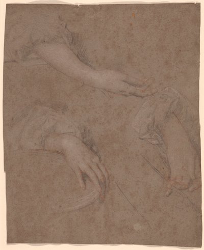 Tekeningen van Handen door Sir Peter Lely
