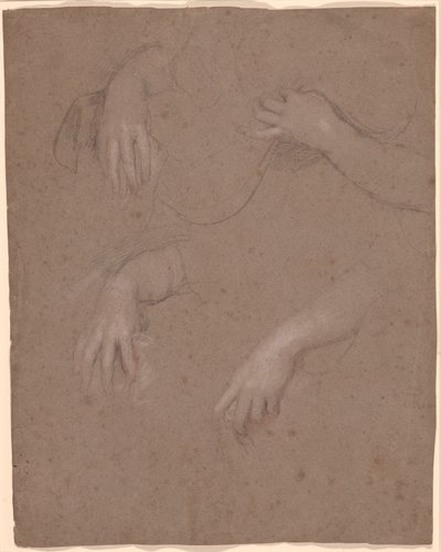 Tekeningen van Handen door Sir Peter Lely