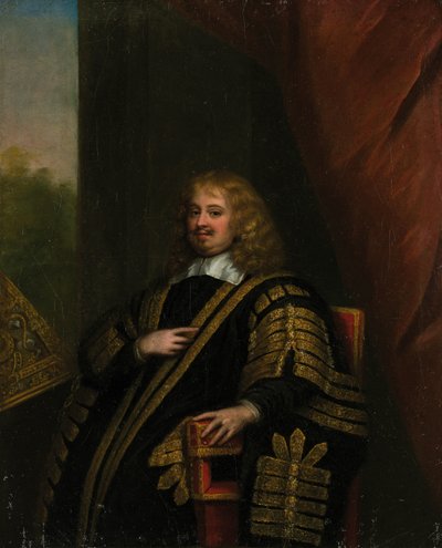 Portret van Sir Edward Hyde, 1e graaf van Clarendon 1609-1674 door Sir Peter Lely