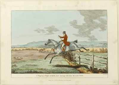 Een vlucht rails stoppen en goed in het volgende veld komen, plaat twee van Onmisbare Prestaties door Sir Robert Frankland