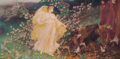 Venus en Anchises, ca. 1889, ca. 1915 door Sir William Blake Richmond