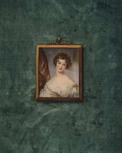 Portret van een onbekende dame door Sir William Charles Ross